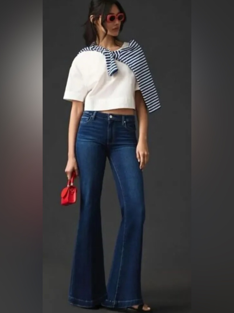 PAIGE Genevieve Flare Jean | Size 26 | Lookout